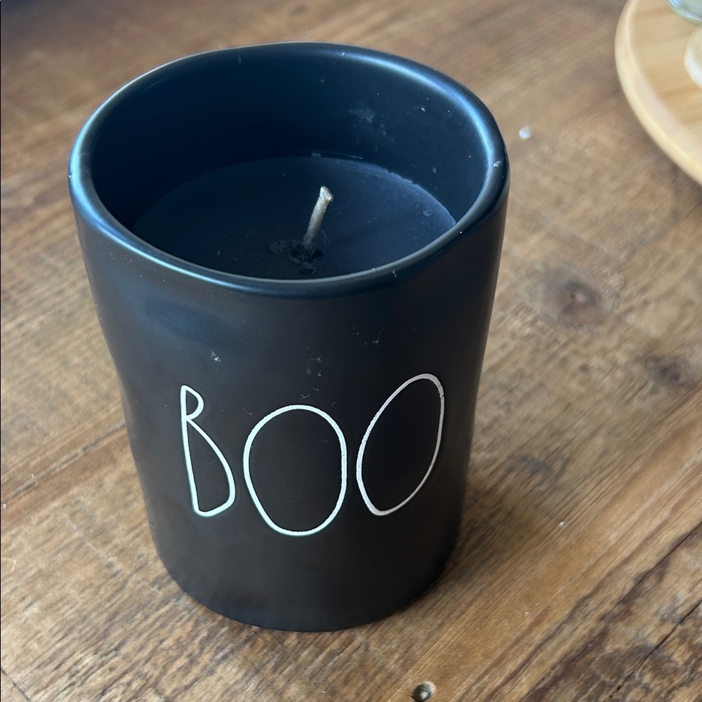 Black 'Boo' Candle